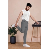 Septem Grey Melange Cotton Blend Mens Sports Trackpants ( Pack of 2 ) - None