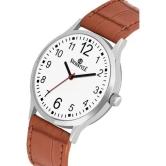 Swisstyle - Brown Leather Analog Mens Watch