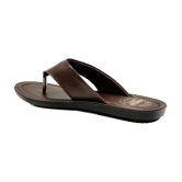 ASIAN Brown Mens Daily Slipper - None