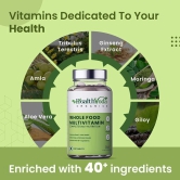 Health Veda Organics Whole Food Multivitamin for Energy, Brain, Heart Health, & Eye Health, 120 Veg Tablets