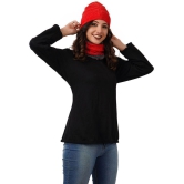 PENYAN - Red Woollen Womens Cap ( Pack of 1 ) - Red