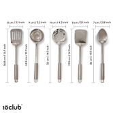 Stainless Steel Cooking Essentials |  5Pc Kitchen Tool Set