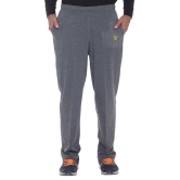 Vimal Jonney Grey Cotton Blend Trackpant - XL