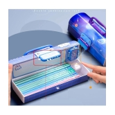 Pencil Box – Suitcase Style Password Lock Pencil Case, Multi-Layer Pen & Pencil Box for Kids, Boys, Girls, Stationary