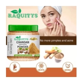 RAQUITYS Sandalwood Powder (Chandan powder) for Face Pack & Skin 100GM