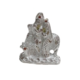 Showpiece Radha Krishna Statue Silver