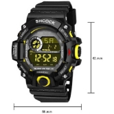 Hala Yellow Dial Digital Boys Watch ( Pack of 1 )