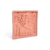 Tisser Terracota Clay Wall Hanging-3 Size 5x5