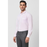 Men Pink Slim Fit Formal Full Sleeves Formal Shirt