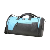 mikebags Polyester Light Blue 30 Ltrs Gym Bag - Light Blue