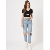 Zima Leto - Black Polyester Womens Crop Top ( Pack of 1 ) - None