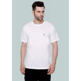 LEEBONEE - White Polyester Regular Fit Men's T-Shirt ( Pack of 1 ) - None