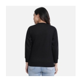 CHOZI Fleece Women''s Non Hooded Sweatshirt ( Black ) - None