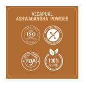 Vedapure 100% Natural & Pure Ashwagandha Powder Supports Anxiety & Stress - 100gm (Pack of 2)