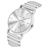 CHARLIEKEEN Silver Stainless Steel Analog Mens Watch