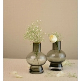 Euphoria Small Glass Vases: Set of 2