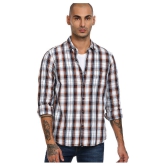 Ruggers 100 Percent Cotton Brown Shirt Single - None