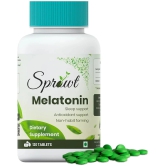 Sprowt Melatonin 10mg for better sleep | Antioxidant Support & Non-Habit Forming - 120 Veg Tablets