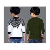 Supersquad - Multi Color Cotton Boys Sweatshirt ( Pack of 2 ) - None