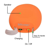 hitage BS-391 X-WOOFERS 5 W Bluetooth Speaker Bluetooth v5.0 with 3D Bass Playback Time 24 hrs Orange - Orange