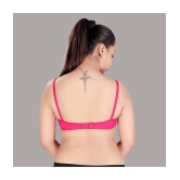 HAYA Pink Cotton Non Padded Womens Push Up Bra ( Pack of 1 ) - None