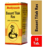 Baidyanath Basanttilak Ras Tablet 10 no.s Pack Of 1