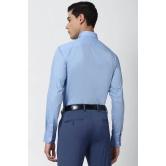 Men Blue Regular Fit Formal Full Sleeves Formal Shirt