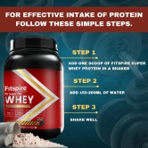 SUPER PRO WHEY PROTEIN (DOUBLE CHOCOLATE) WITH FIT MEN VITALITY