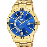 Abrexo Gold Stainless Steel Analog Mens Watch