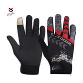 ZAYSOO Full Fingers Polyester Riding Gloves ( Pair of 1 ) - M