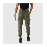 Bene Kleed Olive Loose Joggers ( Pack of 1 ) - None