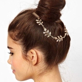 Romp Fashion Gold Party Hair Clip - Gold