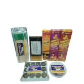 Nandi Gold Premium Agarbathies Combo Pack | Contains 3xBoxes Set Of Agarbatis,1xSambrani Sticks,1xChampa Sticks,1xDhoop Cones,1x Dhoop Cups