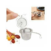 dust n shine Stainless Steel Tea Infuser, Tea Ball Filter - Steel