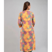 MAUKA - Multicolor Rayon Womens Straight Kurti ( Pack of 1 ) - None