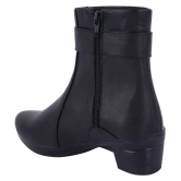 Shoetopia - Black Women''s Ankle Length Boots - None