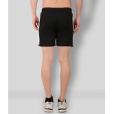 Zeffit - Black Cotton Blend Mens Shorts ( Pack of 1 ) - None