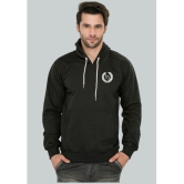 LEEBONEE - Black Fleece Regular Fit Men's Sweatshirt ( Pack of 1 ) - None