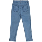 Miniklub Boys Adjustable Elastic Full Length Woven Denim Pant (Blue Color) - None