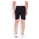 RANBOLT Black Polyester Lycra Football Shorts - None