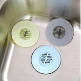 CONNECTWIDE? Flex Drain Stop & Hair Catcher-Drain Stopper, 2 in 1 Silicone Stop & Filter Drain Stopper/Strainer/Hair Catcher (Random)