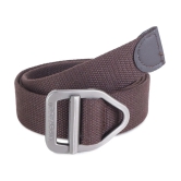 Zacharias - Brown Canvas Mens Casual Belt ( Pack of 1 ) - None