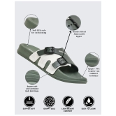 Impakto Olive Mens Slide Flip Flop - None