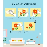 Decor Villa 5 absract flowers Vinyl Wall Stickers