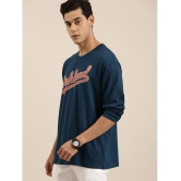 Dillinger - Blue Cotton Oversized Fit Mens T-Shirt ( Pack of 1 ) - None