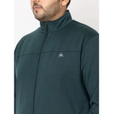 YHA - Dark Green Fleece Regular Fit Mens Tracksuit ( Pack of 1 ) - None