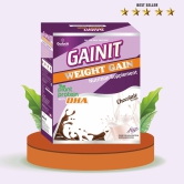 Gainit Weight Gain Powder | Plant protein | Sugar Free | Chocolate Flavour |100% vegetarian