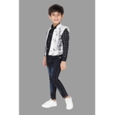 DKGF Fashion - White Cotton Blend Boys Shirt & Jeans ( Pack of 1 ) - None