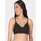 IN CARE LINGERIE - Black Cotton Lightly Padded Women's T-Shirt Bra ( Pack of 1 ) - None