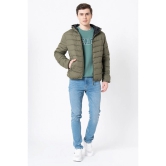 RedTape Mens Olive Solid Jacket